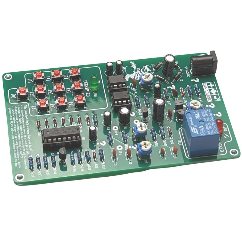 CANADUINO® Electronic Education and Troubleshooting Project The Broken Code Lock