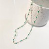 Atiptu Bohemia Green Beaded Choker Necklace for Women Multicolor Crystal