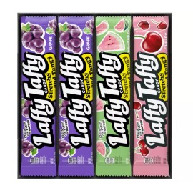 Laffy Taffy Stretchy & Tangy Variety Box, 1.5 oz Packages (Pack of 24)
