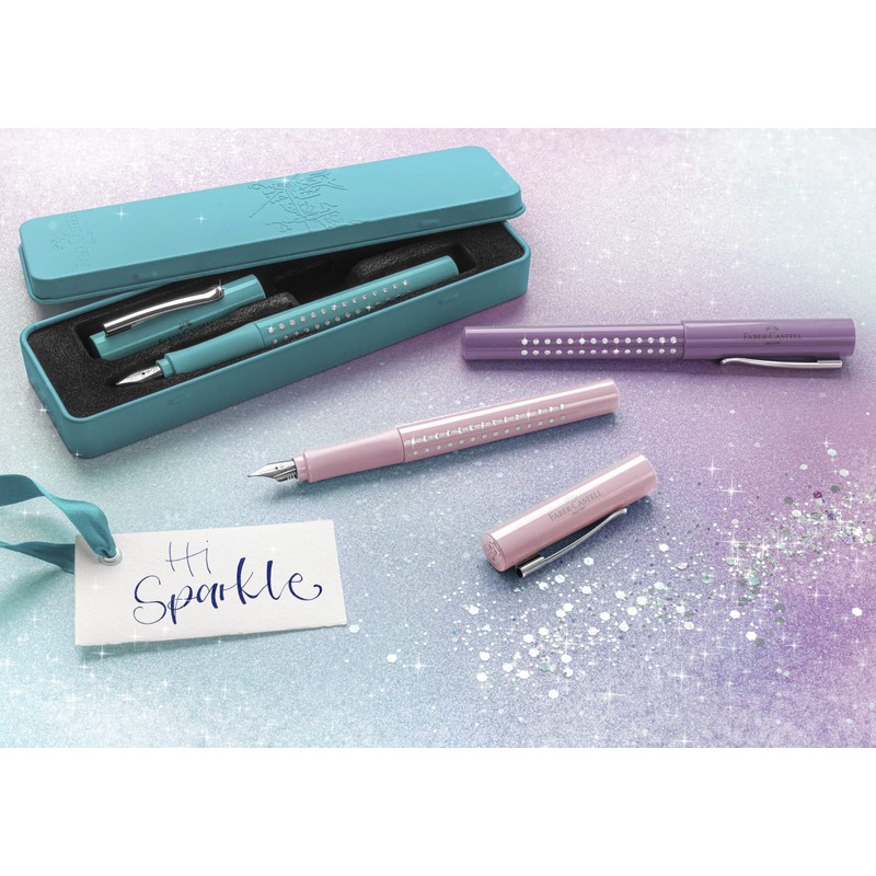 Faber-Castell Fountain Pen Sparkle Ocean - F Nib