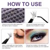KISSXIAOYA Cluster Eyelash Extension, Lashes, Eyelash Curler, Eyelash Seal, Tweezers,