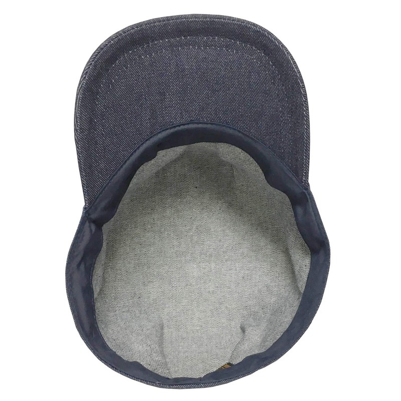 Broner Sized Railroad Engineers Hat (XX-Large, Dark Denim)