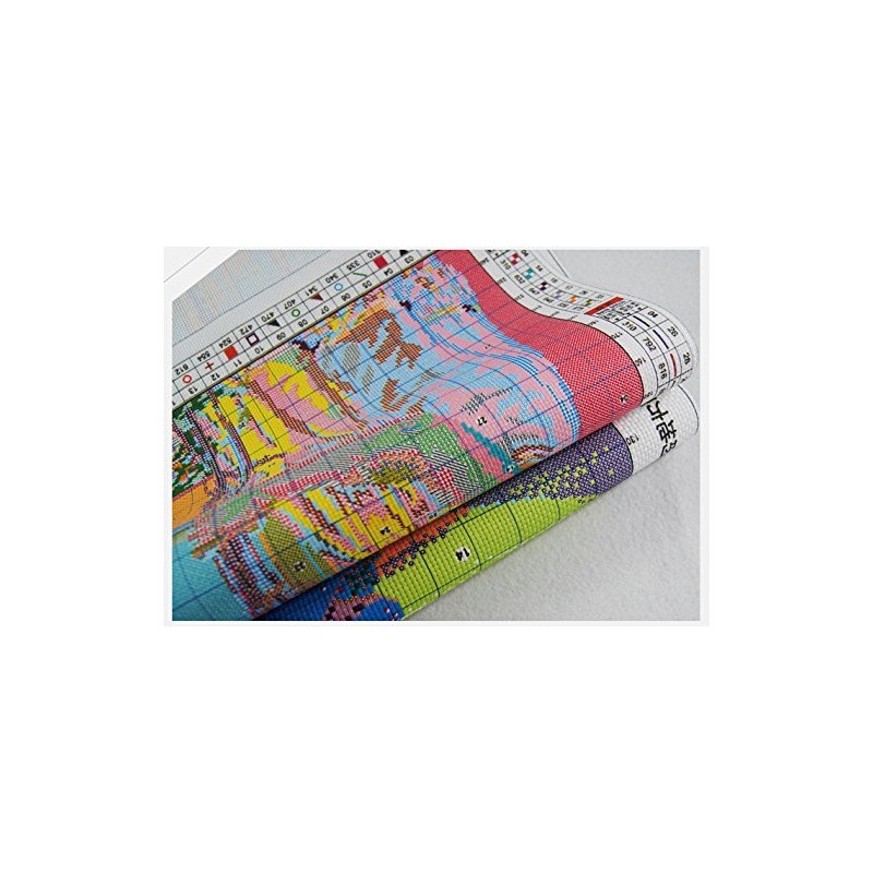 Joy Sunday Cross Stitch Kit 14CT Engraving Embroidery Kit Precision