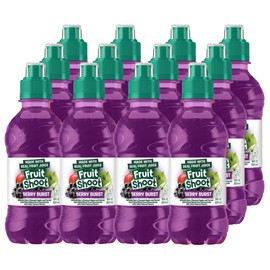 FRUIT SHOOT Berry Burst With Real Fruit Juice - Healthy Drinks for Kids, Free From High Fructose, 8 Fl Oz Bottles (12 Pack)