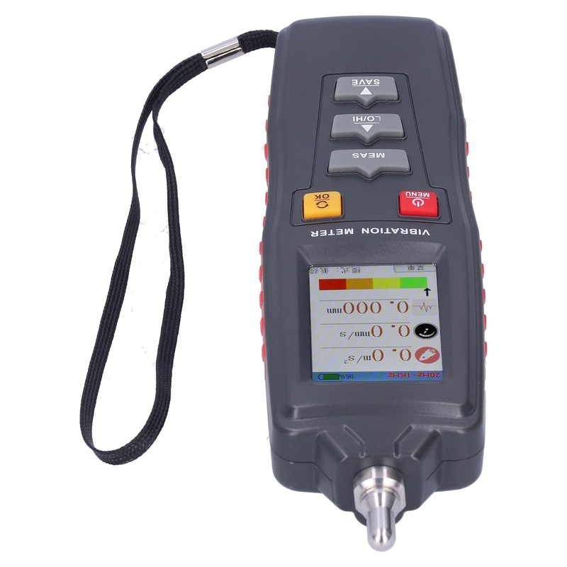 WT63B Portable Vibration Meter Tester Color LCD Digital Vibration Analyzer