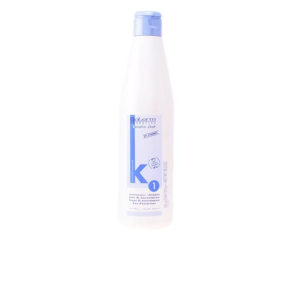 Salerm Keratin Shot 1 Maintenance Shampoo 18oz/500ml