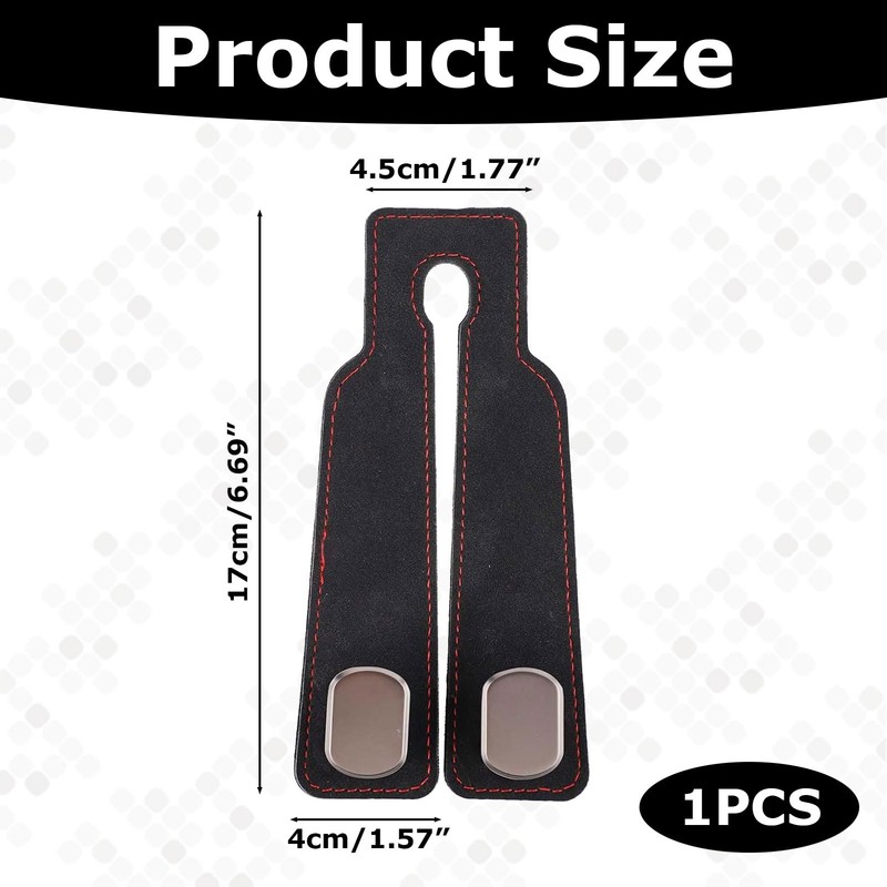 Gyinere Headrest Hooks for Car,2 Pack Car Seat Back Organizer