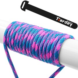 Tiardey PPF-067 Paracord 4mm 100ft (31m) 7 Core Strand,Tear-resistant,Nylon Cord,Mil Spec Type III Paracord,Holds up to 250kg for Outdoor Survival Camping
