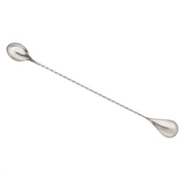 Barfly Bar Spoon with Teaspoon End, 12 1/4" (31.1 cm), Stainless Steel