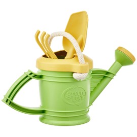 Sand Play Set Green and Watering Can Green Bundle