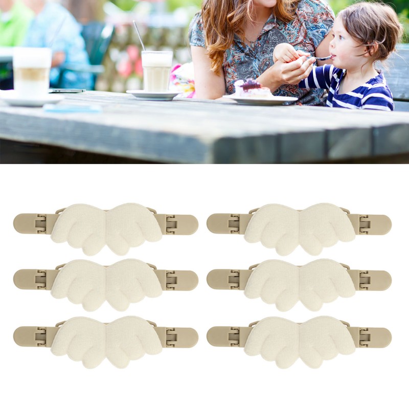 10Pcs Cinch Clip Clothing Clips Duckbill Shape Buckle Holder Accessory
