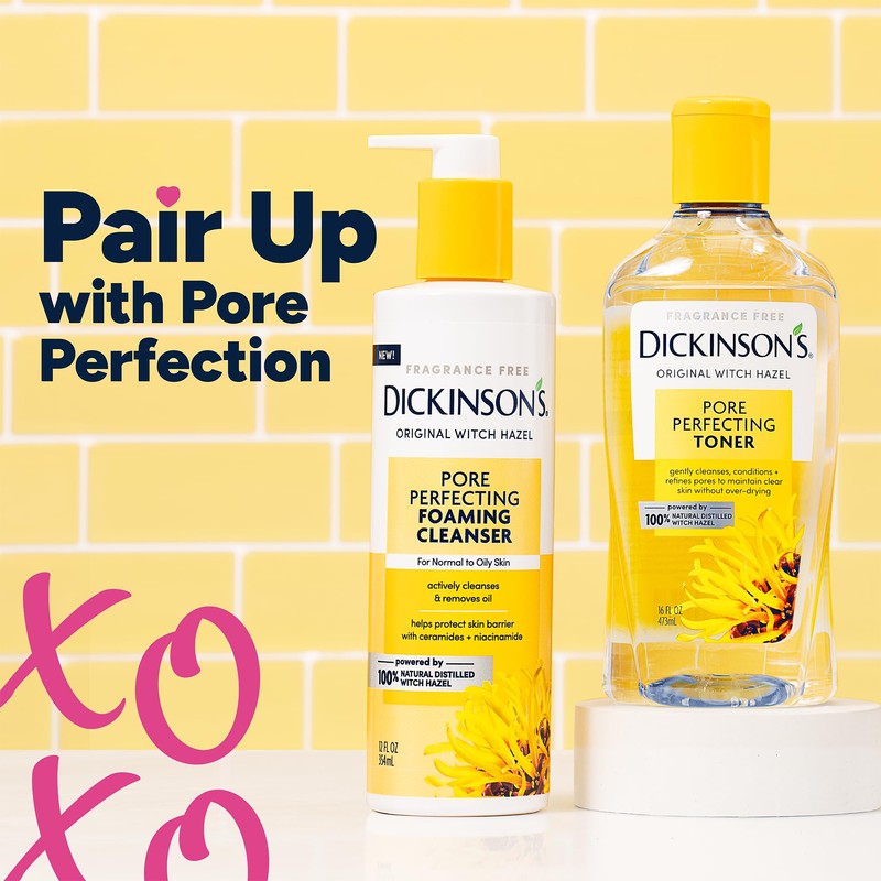 Dickinson's Original Witch Hazel Pore Perfecting Foaming Cleanser - 12