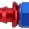 AN6 Line Hose End, Straight Fuel Hose with End Piece