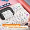 NULLTONEX Label Maker Machine with Tape: Portable Sticker Printer, Support