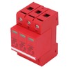 Orange Red Combiner Box Surge Protection Device Distribution Box Voltage