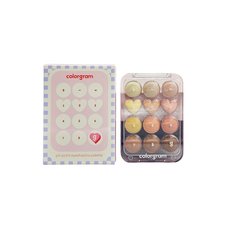 Colorgram Noontorial Eye Palette 9.9g 06 Butter Cup Plus Brown