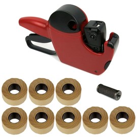 Price Gun Jolly C6 6 Digit Complete Set Offer, Easy Label Change, Our Recommendation Includes 8 Label Rolls of Choice + 1 Replacement Ink Roll PB-Onlinehandel