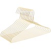 Mr. Pen- Wire Hangers, 10 Pack, Gold Metal Hangers for
