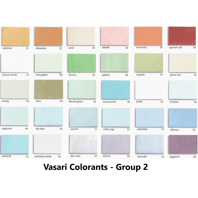 Vasari Lime Plaster & Paint | COLORANT | Concentrated Liqud