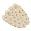 Ice Cream Cone Scoops Double-Sided Oval Nail File Emery Board