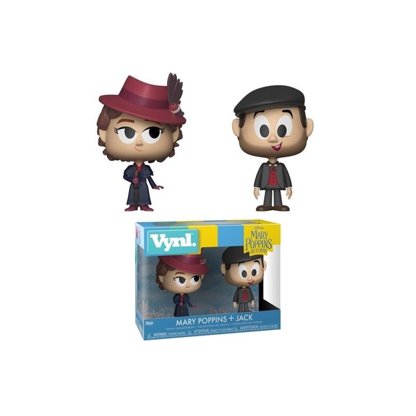 Funko Vynl: Mary Poppins Returns - Mary & Jack 2 Pack, Multicolor, One-Size (34222)