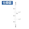 HAYABUSA HD171 embankment rockfish Gomoku Caterpillar blue isomerase 7 0.8