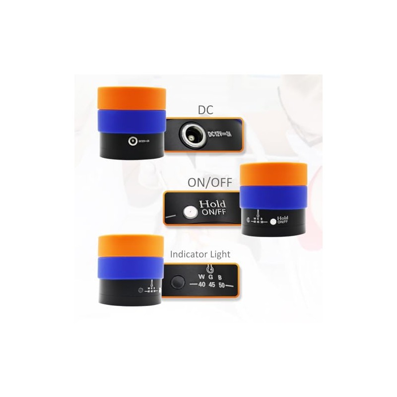 Calentador para materiales dentales, con temperatura ajustable y silicona antidesgarro
