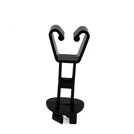 50 Pcs Insulators for Electric Fence Wire, U Post Extended Electric Fence Insulator, Black