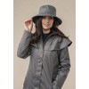 LightHouse Women's Storm Rain Hat (L, Urban Grey)