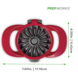 Unbranded Dishwasher Safe Apple Slicer and Corer – 16-Slice Thin Apple Cutter with Safety