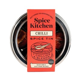 Spice Kitchen International Chilli Collection includes 7 premium, selected chillies together with a stainless steel Chilli storage tin