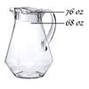 Amazing Abby - Sparkly - Acrylic Pitcher (68 oz), Clear