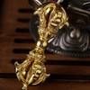 HOOTNEE Antique Vajra Pendant Mini Tibetan Copper Vajra Ornament for