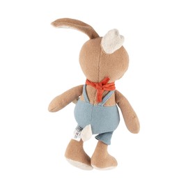 sigikid Cuddly Toy Dungarees Rabbit, Red Sweety Plush Toy, 30