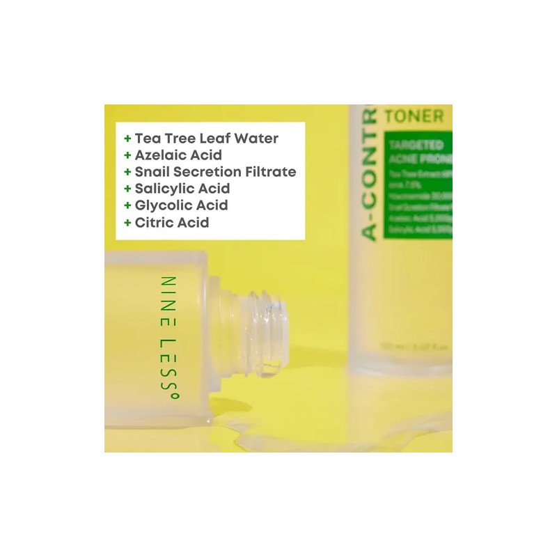 Nineless Tnico Facial DaNoche cido Azelaico Niacinamida 150ml
