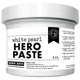 Hero Arts NK355 Hero Paste, White Pearl 4oz.