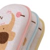 Lurrose Lurrose 3PCS Baby Bath Sponge Cartoon Elephant Soft Cotton