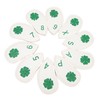 10 PCS Golf Club Head Covers Four Leaf Clover Pattern