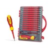 Insulated Screwdriver, HOUSERAN 26 Pcs Screwdriver Set, Magnetic Tip Electrician