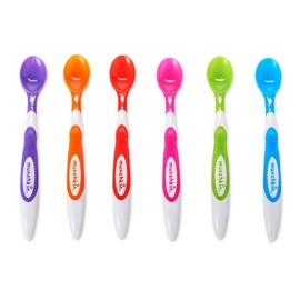 Munchkin 10062 Soft-Tip Infant Spoons 6 Count Assorted