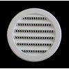4" Round Plastic Louver Soffit Air Vent Reptile Screen Grille