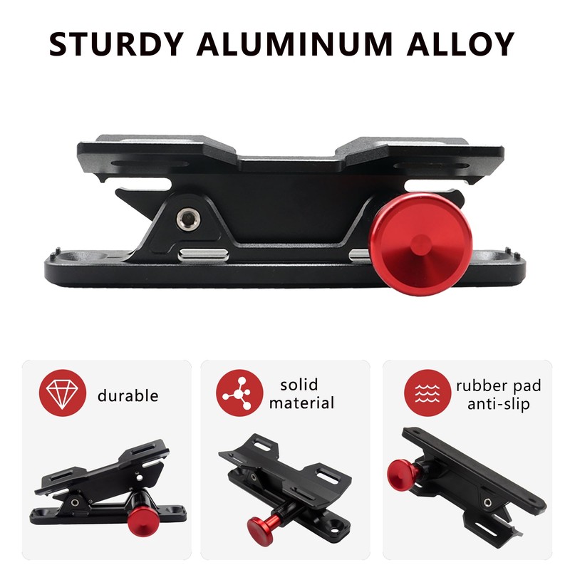 HOZHEM Car Fire Extinguisher Mount Bracket Aluminum Quick Release Roll