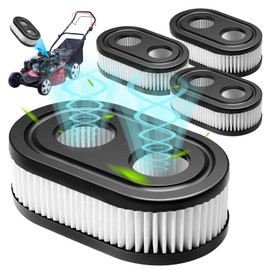chimoo Air Filter Lawn Mower 4 Pieces Air Filter for Briggs & Stratton Engines 550EX 550E Eco-Plus 575EX Series Lawnmower Air Filter Replaces 798452 798339 093000er 593260 09P0000 Engine 5432 5432K