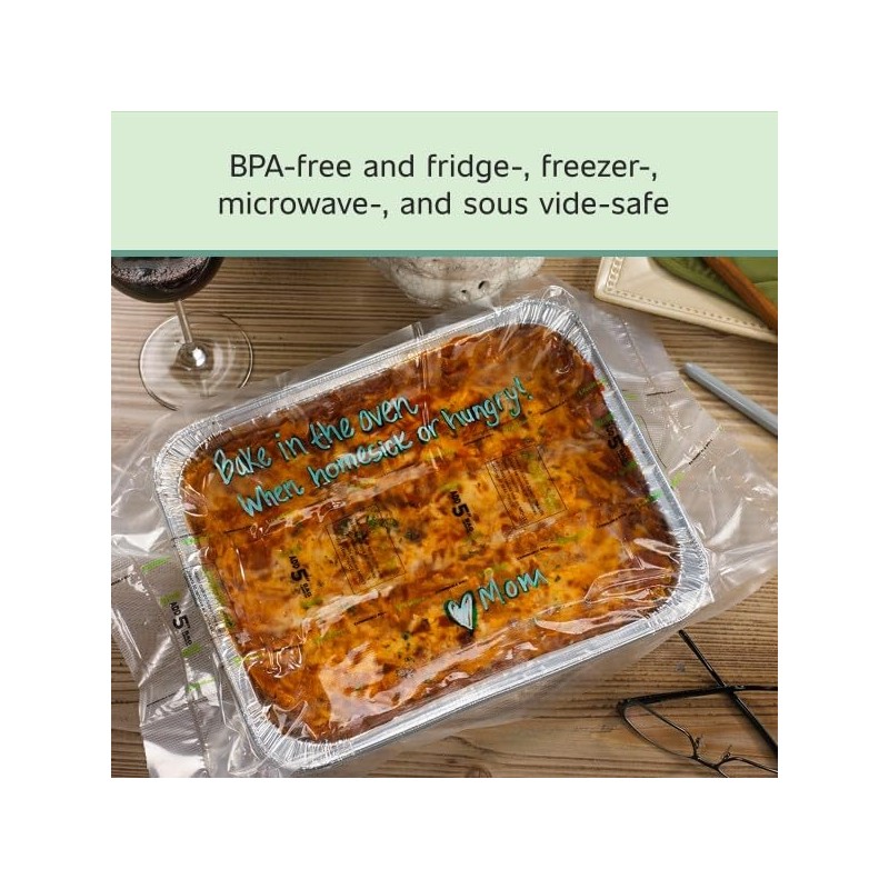 FoodSaver 11" x 16' Expandable Vacuum Seal Rolls (2 Count)