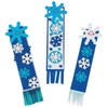 HAPPY DEALS ~ Snowman Snowflake Bookmark Craft Kits for Kids