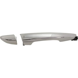 For Hyundai Sonata 2015 2016 2017 2018 Exterior Door Handle Rear, Passenger Side Chrome | Trim:All Submodels