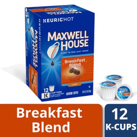 Maxwell House Breakfast Blend Keurig K Cup Coffee Pods (12 Count)
