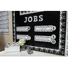 Teacher Created Resources Black & White Bold Block 4" Letters