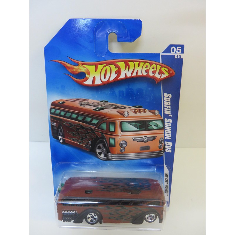 Hot Wheels 2009 Surfin' School Bus 05/10