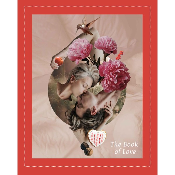 The Book of Love. Valentine gift for romantics. Notebook or